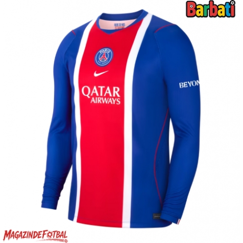 Paris Saint-Germain Tricou Fotbal Replică 2026-27 Barbati Acasa Mâneci Lungi Paris Saint-Germain Tricou Fotbal Replică 2026-27 Barbati Acasa Mâneci Lungi